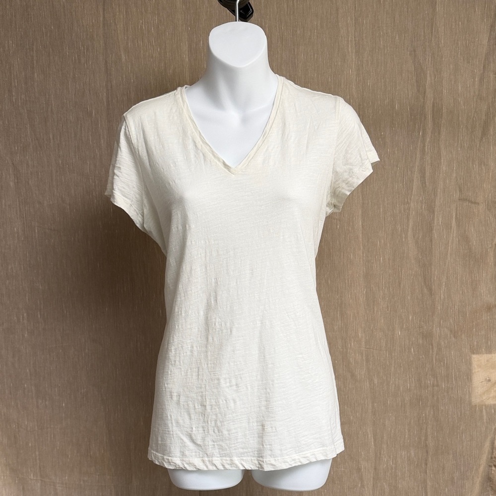 Matilda Jane Cream Short Sleeve V-Neck Tee
